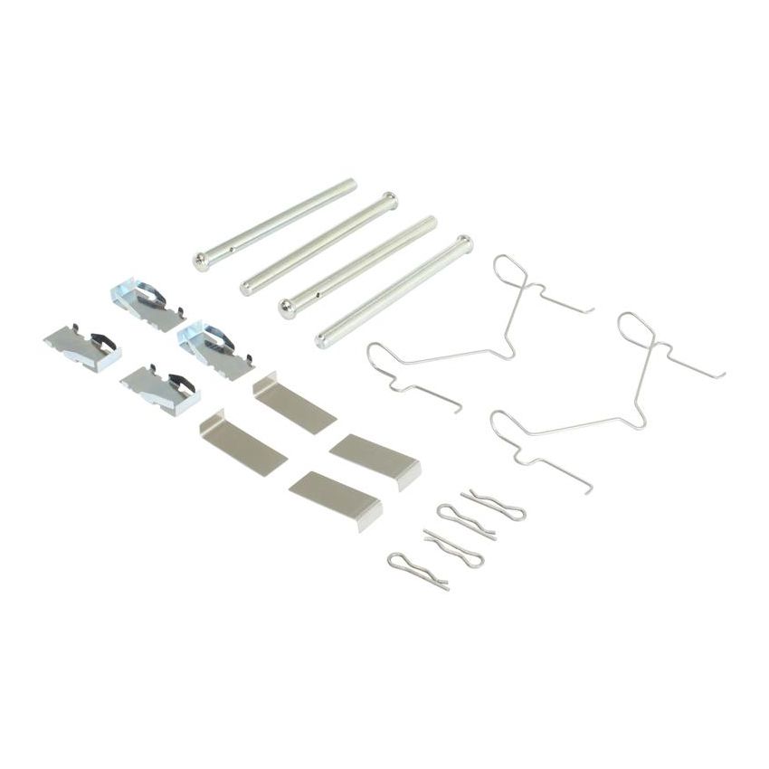 MPA 1001-0473M Quality-Built Premium Semi-Metallic Brake Pads w/ Hardware