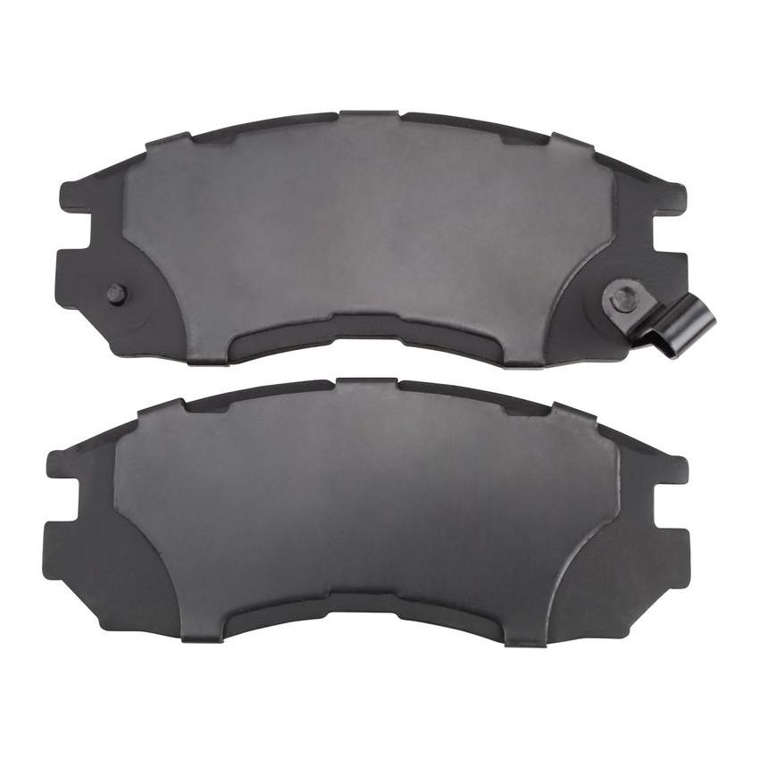 MPA 1001-0484M Quality-Built Premium Semi-Metallic Brake Pads w/ Hardware