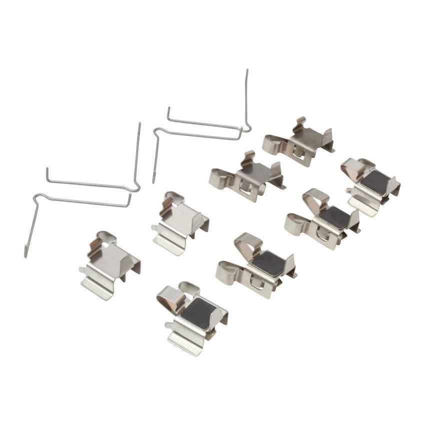 MPA 1001-0488M Quality-Built Premium Semi-Metallic Brake Pads w/ Hardware