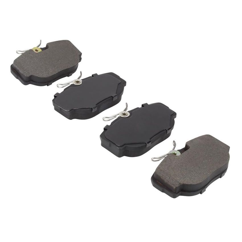 MPA 1001-0493M Quality-Built Premium Semi-Metallic Brake Pads