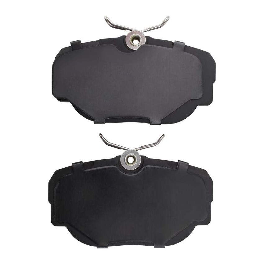 MPA 1001-0493M Quality-Built Premium Semi-Metallic Brake Pads