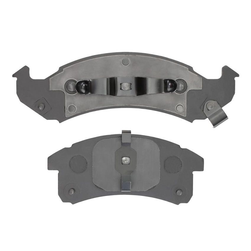 MPA 1001-0505M Quality-Built Premium Semi-Metallic Brake Pads w/ Hardware