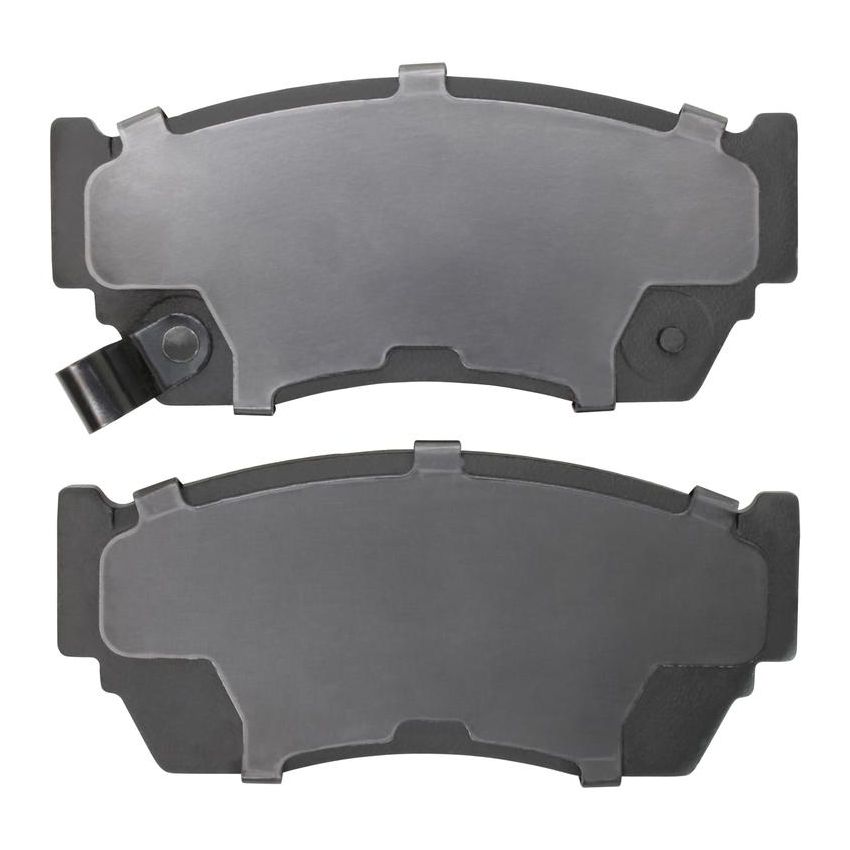 MPA 1001-0510M Quality-Built Premium Semi-Metallic Brake Pads w/ Hardware