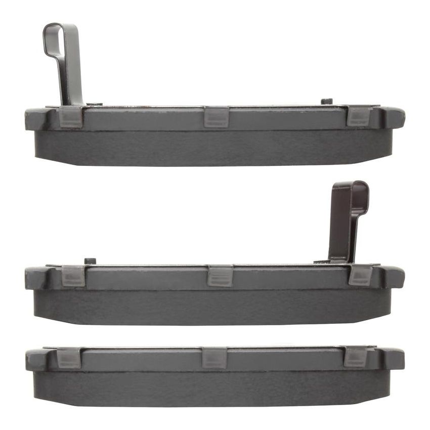 MPA 1001-0510M Quality-Built Premium Semi-Metallic Brake Pads w/ Hardware