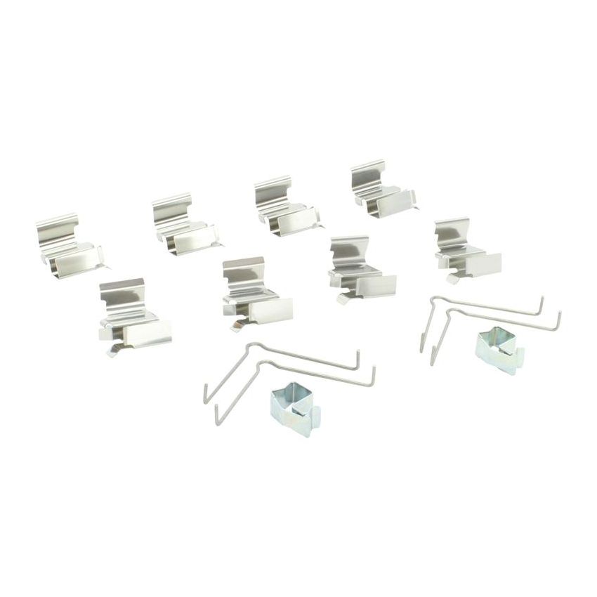 MPA 1001-0525M Quality-Built Premium Semi-Metallic Brake Pads w/ Hardware