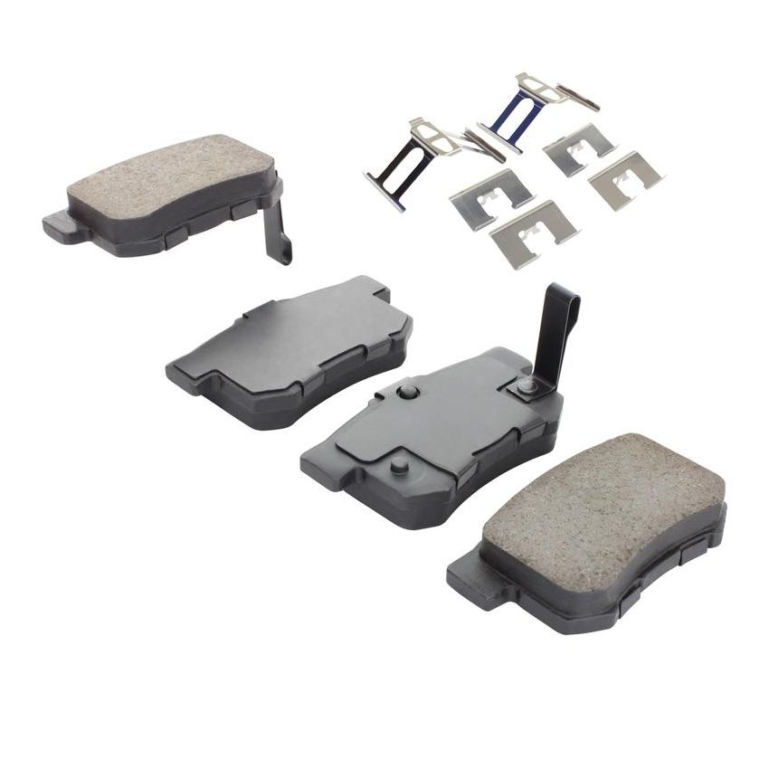 MPA 1001-0537C Quality-Built Premium Ceramic Brake Pads w/ Hardware