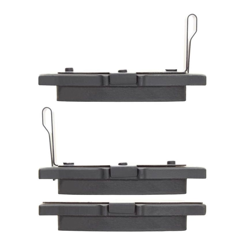 MPA 1001-0537C Quality-Built Premium Ceramic Brake Pads w/ Hardware