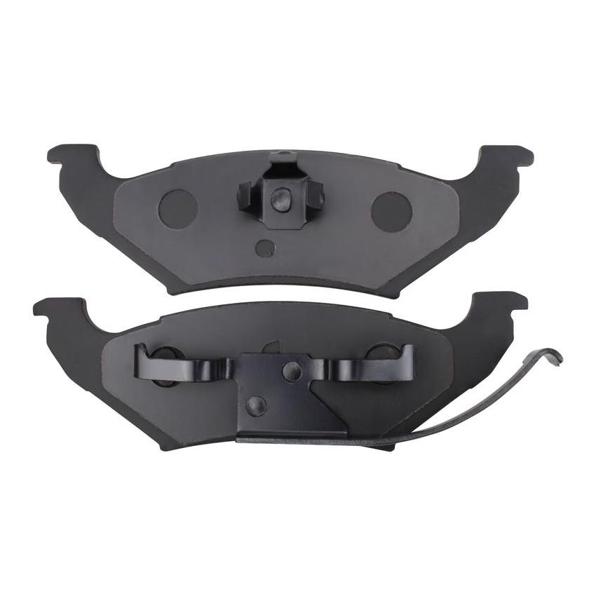 MPA 1001-0544M Quality-Built Premium Semi-Metallic Brake Pads w/ Hardware