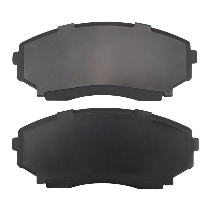 MPA 1001-0551M Quality-Built Premium Semi-Metallic Brake Pads w/ Hardware