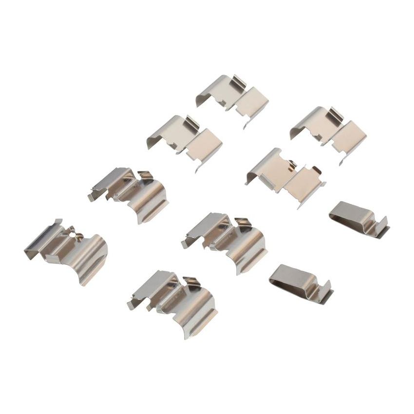 MPA 1001-0551M Quality-Built Premium Semi-Metallic Brake Pads w/ Hardware