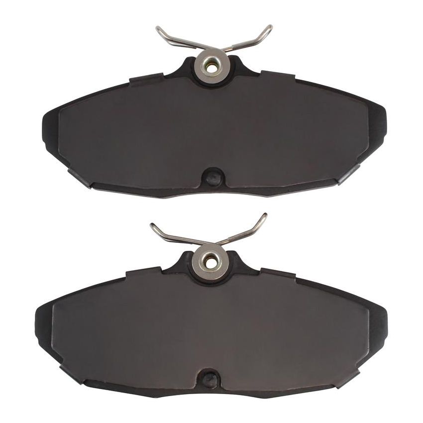 MPA 1001-0599M Quality-Built Premium Semi-Metallic Brake Pads w/ Hardware