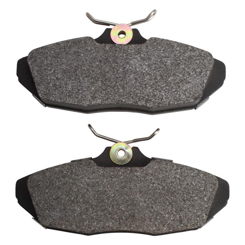 MPA 1001-0599M Quality-Built Premium Semi-Metallic Brake Pads w/ Hardware