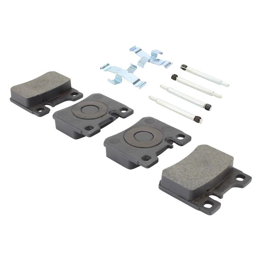 MPA 1001-0620M Quality-Built Premium Semi-Metallic Brake Pads w/ Hardware