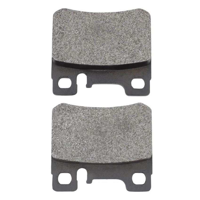MPA 1001-0620M Quality-Built Premium Semi-Metallic Brake Pads w/ Hardware