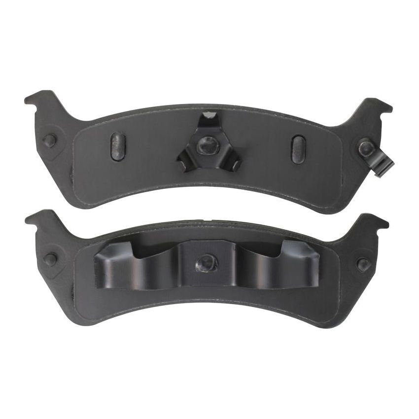 MPA 1001-0625M Quality-Built Premium Semi-Metallic Brake Pads w/ Hardware