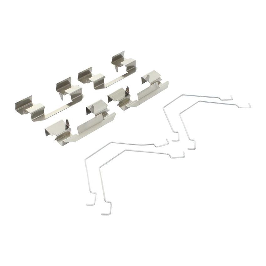 MPA 1001-0637M Quality-Built Premium Semi-Metallic Brake Pads w/ Hardware