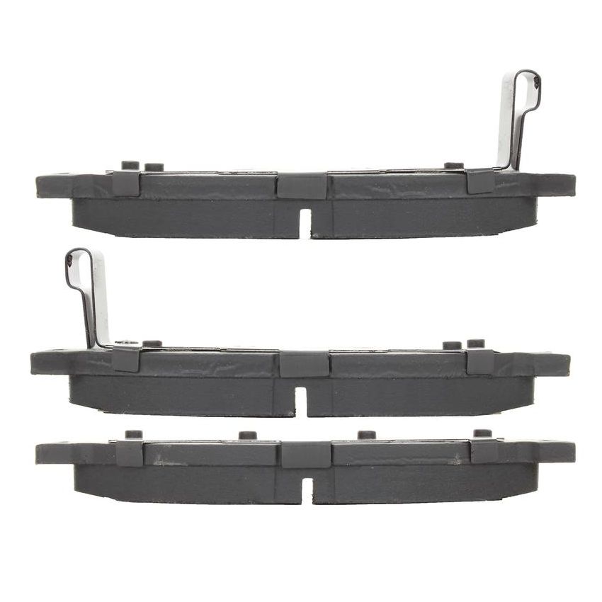 MPA 1001-0637M Quality-Built Premium Semi-Metallic Brake Pads w/ Hardware