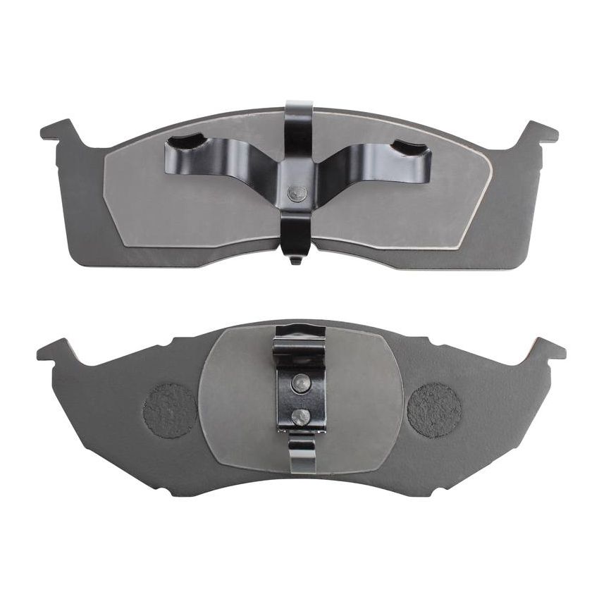 MPA 1001-0642M Quality-Built Premium Semi-Metallic Brake Pads w/ Hardware