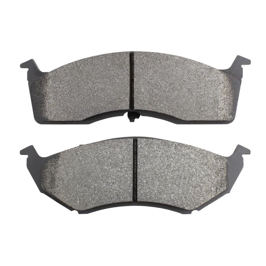MPA 1001-0642M Quality-Built Premium Semi-Metallic Brake Pads w/ Hardware