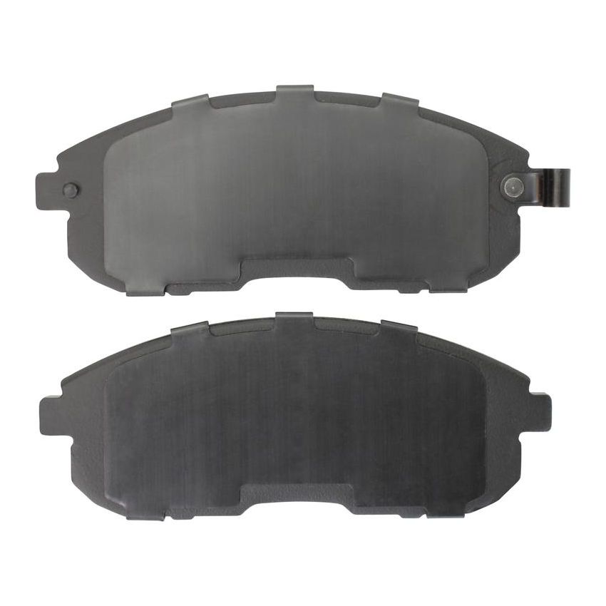 MPA 1001-0653M Quality-Built Premium Semi-Metallic Brake Pads w/ Hardware
