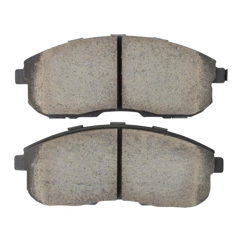 MPA 1001-0653M Quality-Built Premium Semi-Metallic Brake Pads w/ Hardware