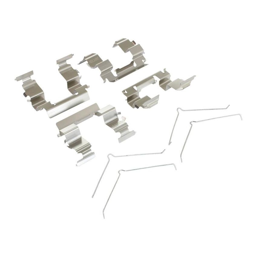 MPA 1001-0653M Quality-Built Premium Semi-Metallic Brake Pads w/ Hardware