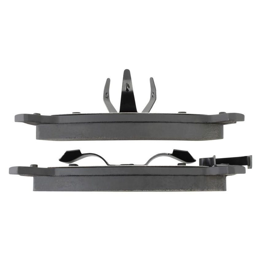 MPA 1001-0664M Quality-Built Premium Semi-Metallic Brake Pads w/ Hardware