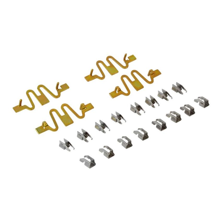 MPA 1001-0666M Quality-Built Premium Semi-Metallic Brake Pads w/ Hardware