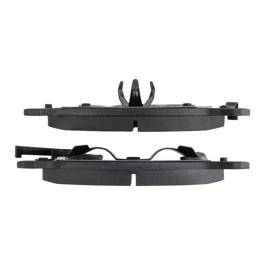 MPA 1001-0666M Quality-Built Premium Semi-Metallic Brake Pads w/ Hardware