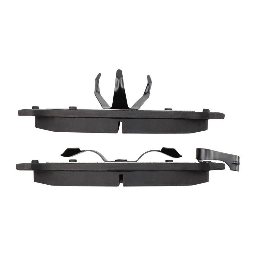 MPA 1001-0674M Quality-Built Premium Semi-Metallic Brake Pads w/ Hardware