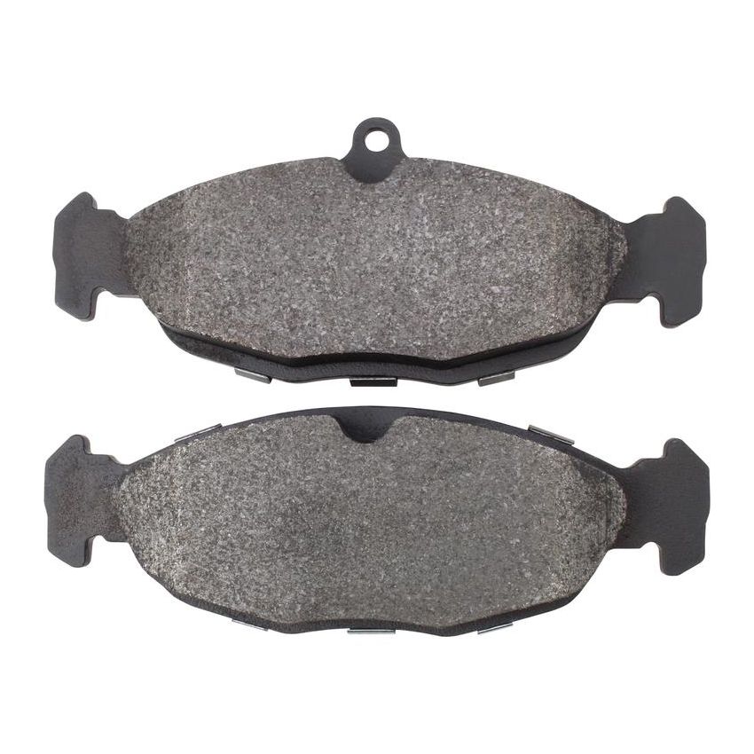 MPA 1001-0688AM Quality-Built Premium Semi-Metallic Brake Pads w/ Hardware