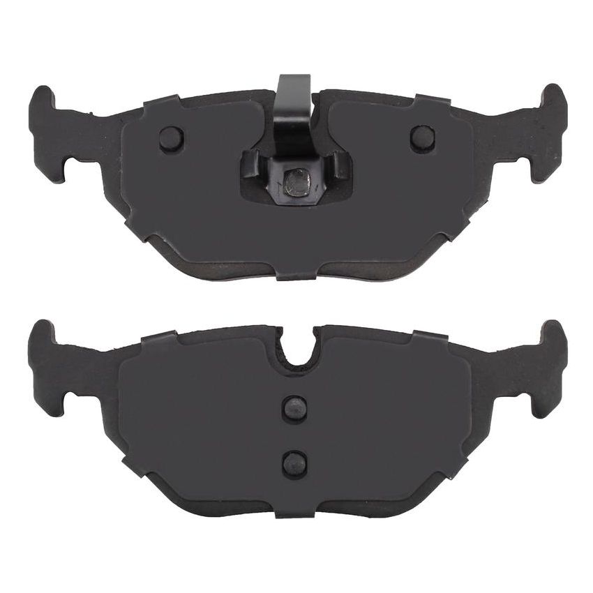 MPA 1001-0692BM Quality-Built Premium Semi-Metallic Brake Pads w/ Hardware