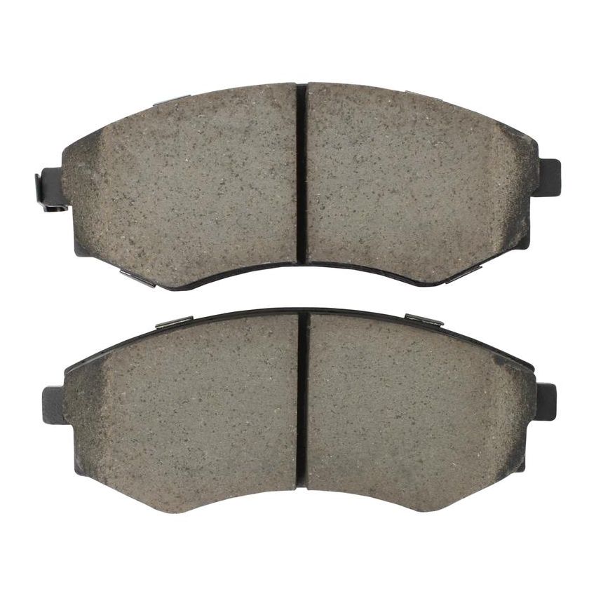 MPA 1001-0700M Quality-Built Premium Semi-Metallic Brake Pads w/ Hardware