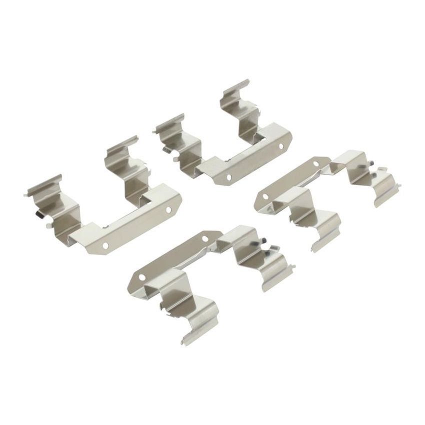 MPA 1001-0700M Quality-Built Premium Semi-Metallic Brake Pads w/ Hardware