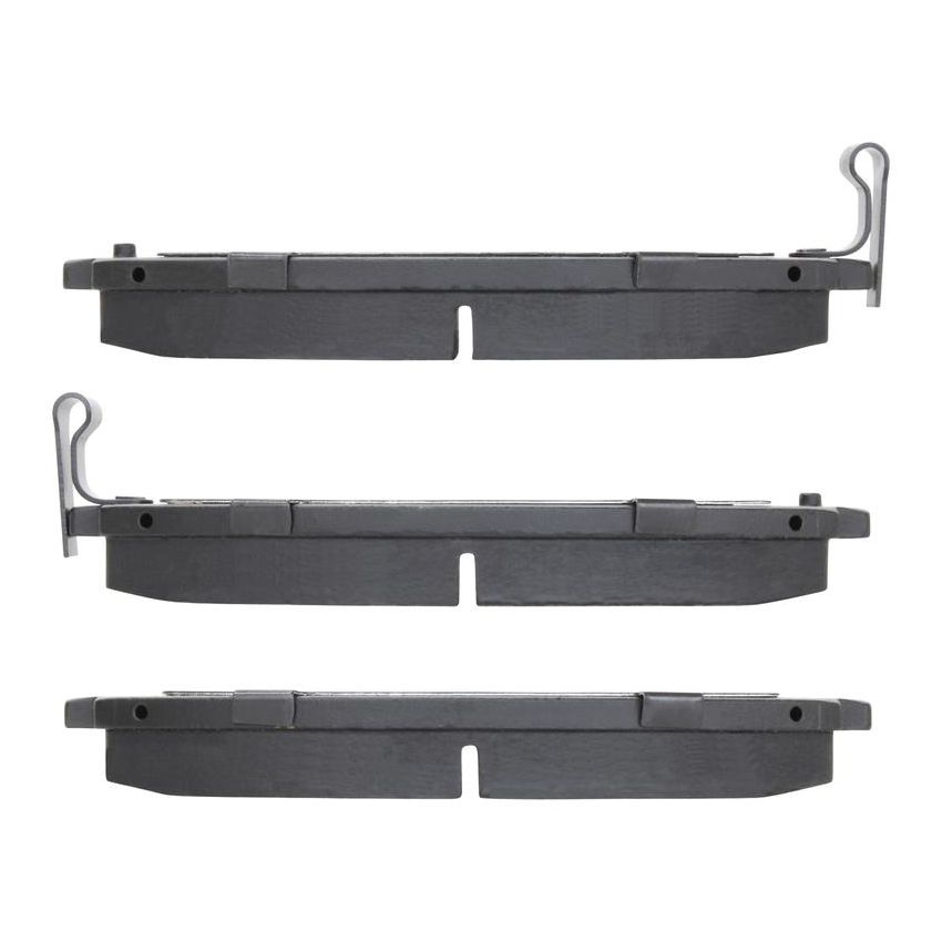 MPA 1001-0700M Quality-Built Premium Semi-Metallic Brake Pads w/ Hardware