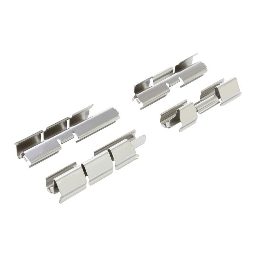 MPA 1001-0702BM Quality-Built Premium Semi-Metallic Brake Pads w/ Hardware