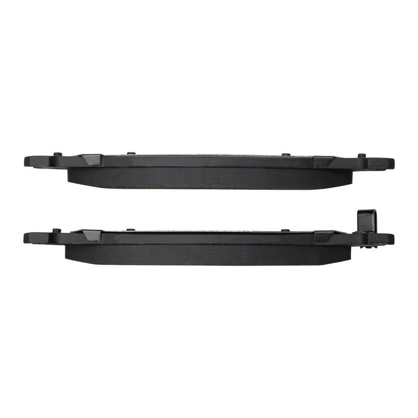 MPA 1001-0702BM Quality-Built Premium Semi-Metallic Brake Pads w/ Hardware