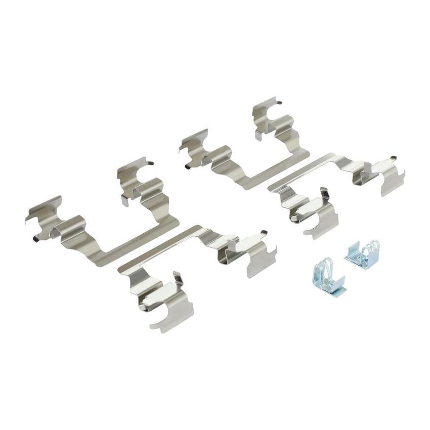 MPA 1001-0707M Quality-Built Premium Semi-Metallic Brake Pads w/ Hardware