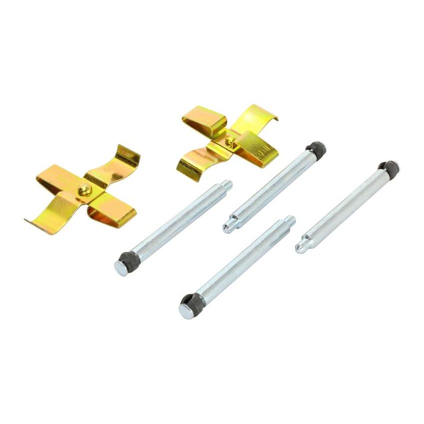 MPA 1001-0709M Quality-Built Premium Semi-Metallic Brake Pads w/ Hardware