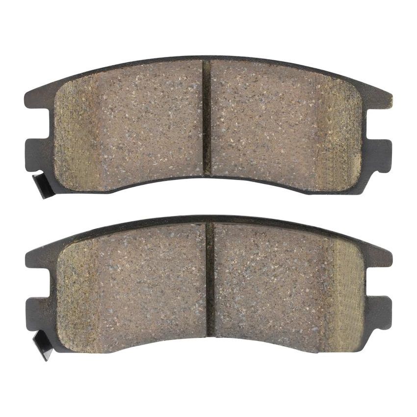 MPA 1001-0714C Quality-Built Premium Ceramic Brake Pads w/ Hardware