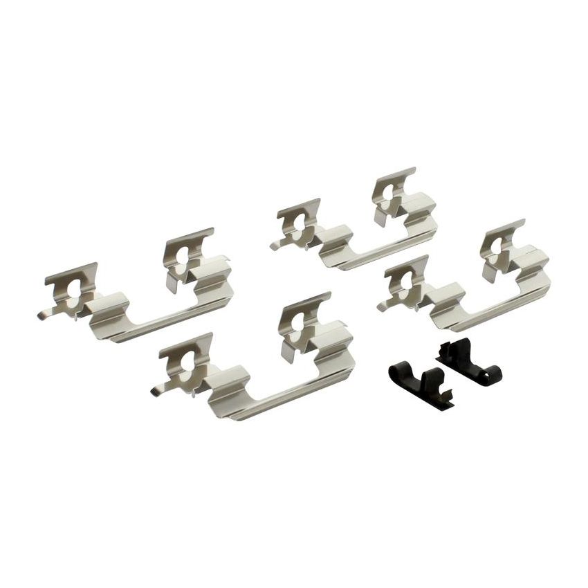 MPA 1001-0721M Quality-Built Premium Semi-Metallic Brake Pads w/ Hardware