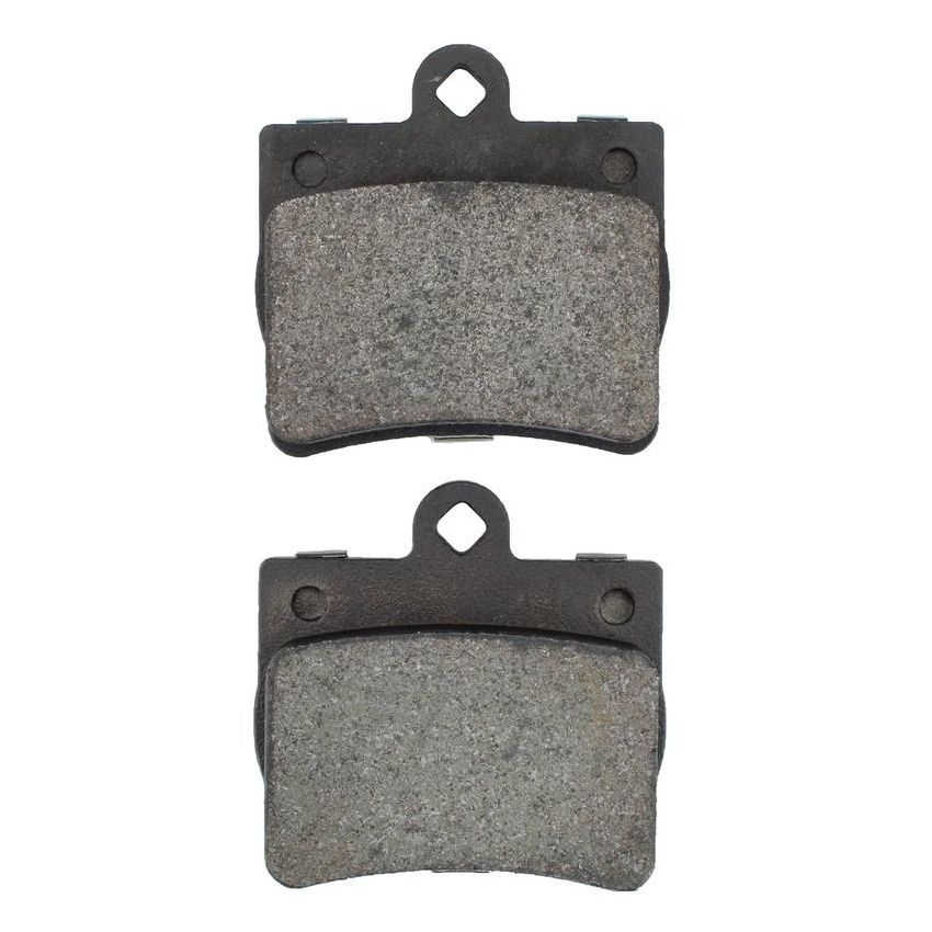 MPA 1001-0739M Quality-Built Premium Semi-Metallic Brake Pads w/ Hardware