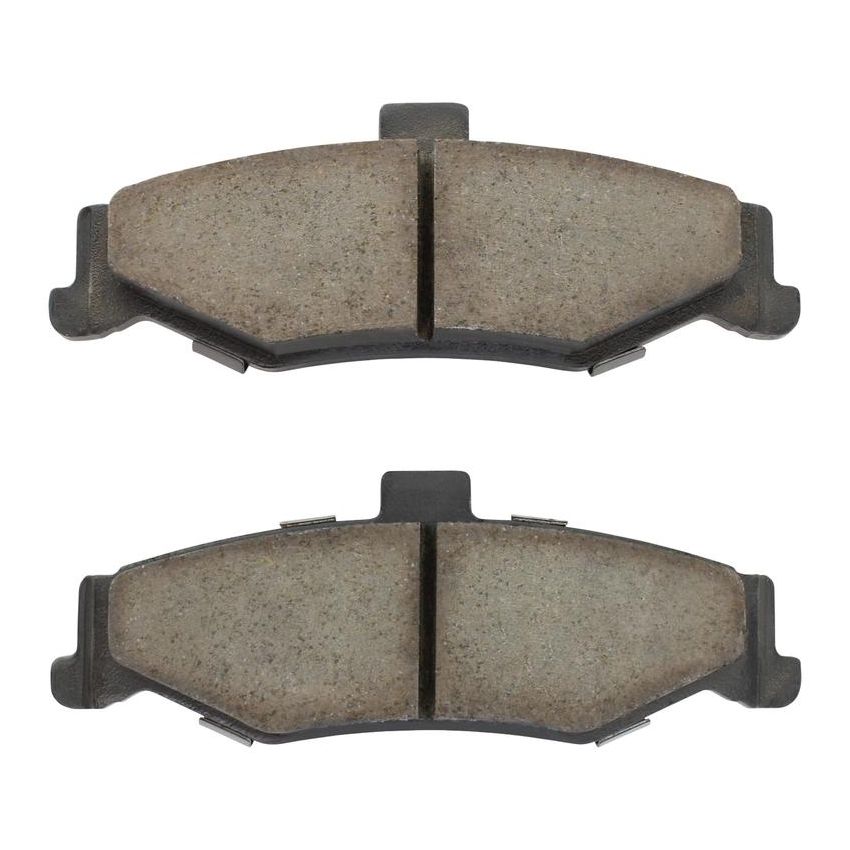 MPA 1001-0750M Quality-Built Premium Semi-Metallic Brake Pads w/ Hardware