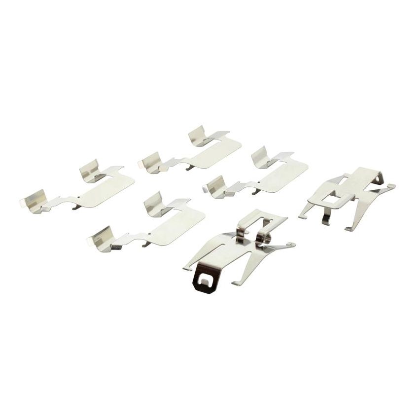 MPA 1001-0750M Quality-Built Premium Semi-Metallic Brake Pads w/ Hardware