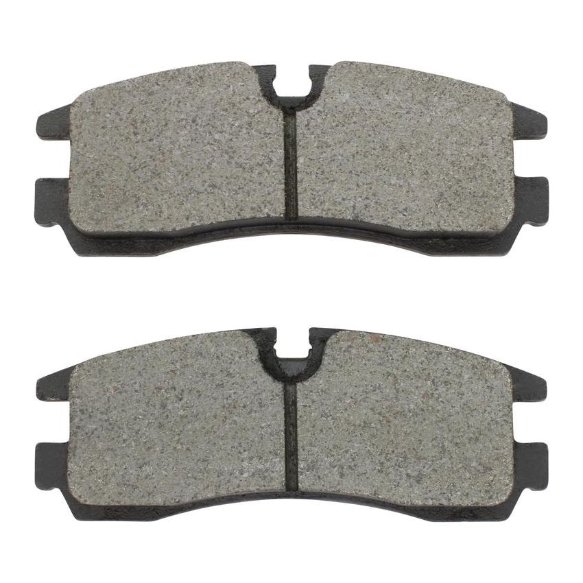 MPA 1001-0754M Quality-Built Premium Semi-Metallic Brake Pads w/ Hardware