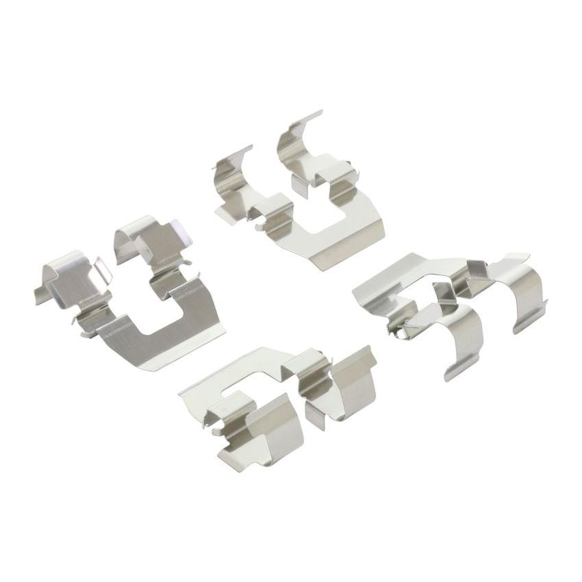 MPA 1001-0754M Quality-Built Premium Semi-Metallic Brake Pads w/ Hardware