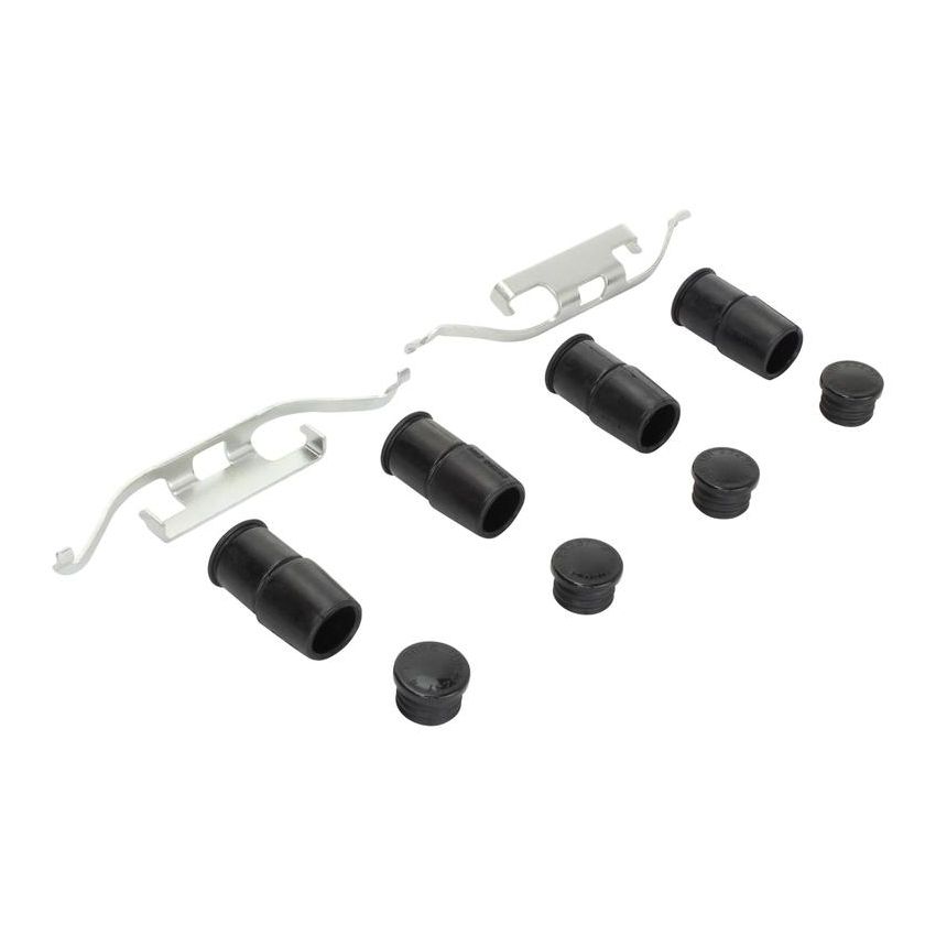 MPA 1001-0763M Quality-Built Premium Semi-Metallic Brake Pads w/ Hardware