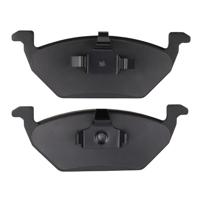 MPA 1001-0768M Quality-Built Premium Semi-Metallic Brake Pads w/ Hardware