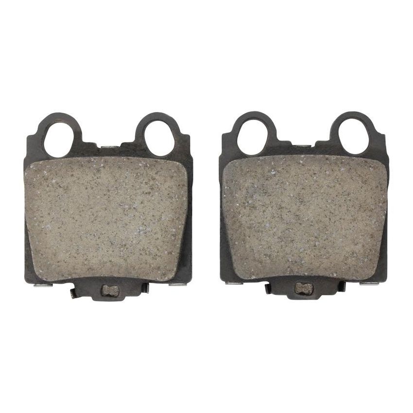 MPA 1001-0771M Quality-Built Premium Semi-Metallic Brake Pads w/ Hardware