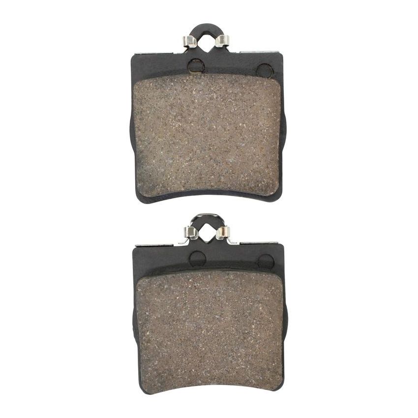 MPA 1001-0779M Quality-Built Premium Semi-Metallic Brake Pads w/ Hardware